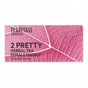 Чайный напиток для женского здоровья TeaVitall Express Pretty 2, 30 фильтр-пакетов — фото 2