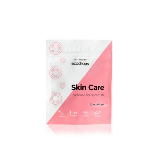 Леденцы для улучшения состояния кожи Healthberry Ecodrops Skin Care, 12 шт.