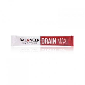 Очищающий и дренирующий напиток BALANCER DRAIN MAXI со вкусом «Вишня–мята», 10 шт. — фото 2