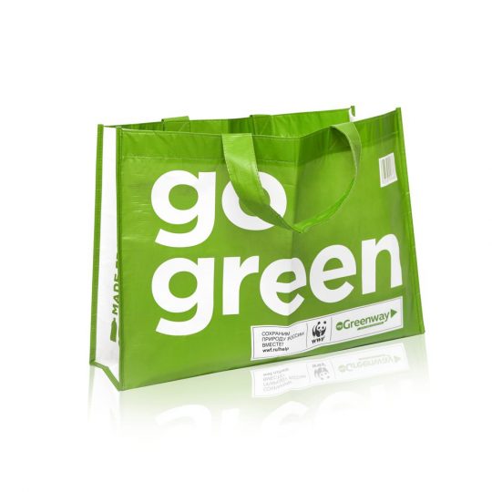 Сумка-шопер Eco Shopper big из переработанного океанического пластика, 35 х 50 х 14 см